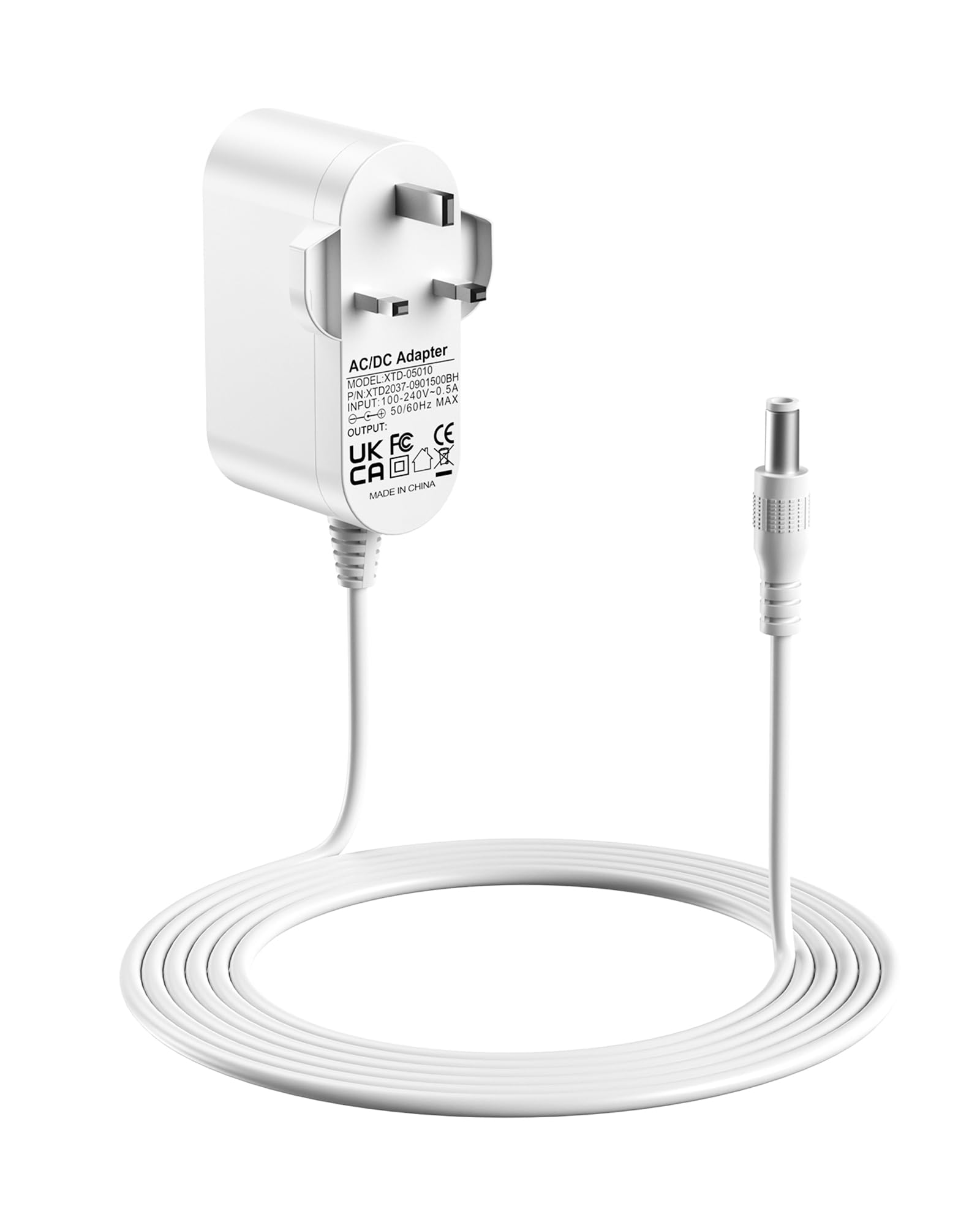 5V Charger Compatible with Babysense HDS2 Video Baby Monitor Power Supply Replacement Power Adapter Charging Cable