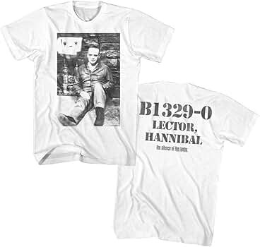 The Silence of the Lambs× weber T shirt The Silence of the Lambs× weber] T shirt(white