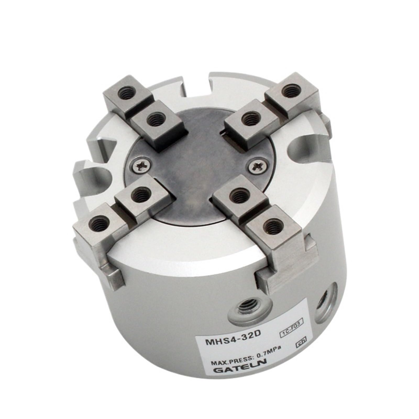 Pince à air de style parallèle MHS4-20D, cylindre rotatif double action robuste