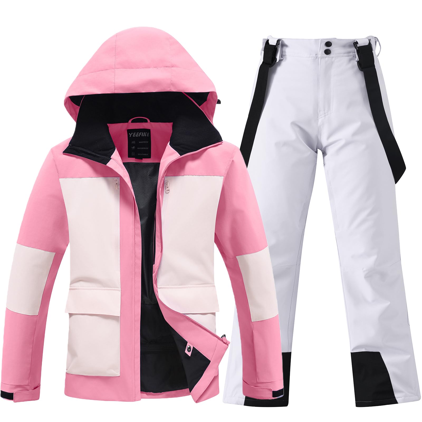 HOTIAN スノーボードウェア ジャケット Amazon.co.jp: HOTIAN レディース Skisuit スキージャケットとパンツ
