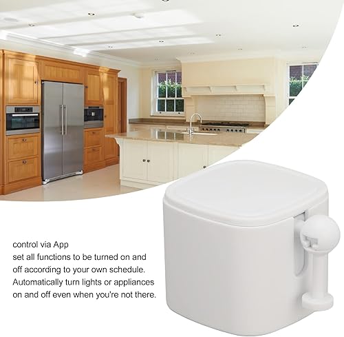 Miniatura 4 de Empujador de botón de interruptor inteligente, control Bluetooth con aplicación, interruptor inteligente inalámbrico, batería integrada de 500 mAh,
