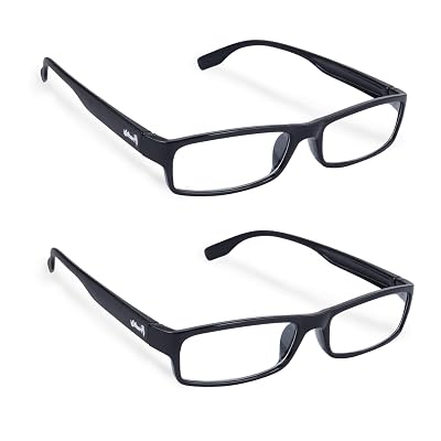 Freddy Full Rim Reading Glasses For Men and Women 2 Pcs Combo (+1.50)