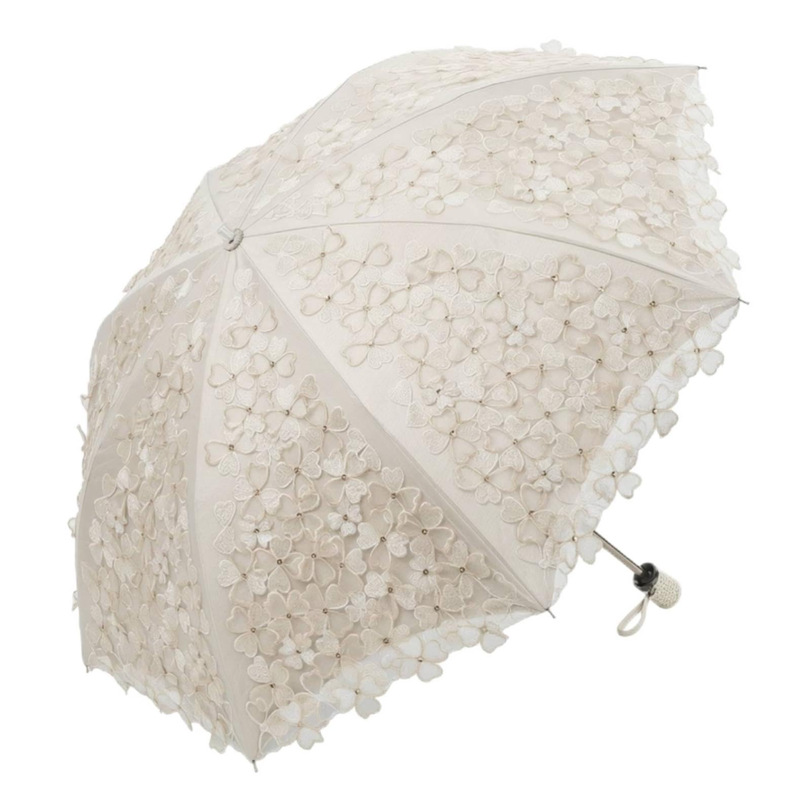 Ombrello in Pizzo Decorativo Ombrello con Pizzo Delicato Parasole da Sposa per Rievocazione Storica