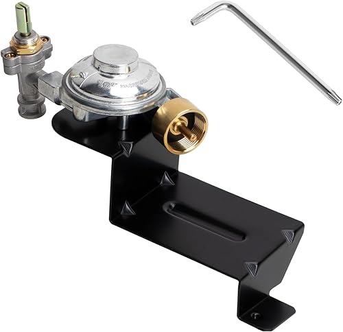 Miniatura 8 de 64866 Reemplazo del conjunto de válvula y regulador para Weber Q1000 1200, regulador de válvula de parrilla para Weber 51210001 51200001 51190001
