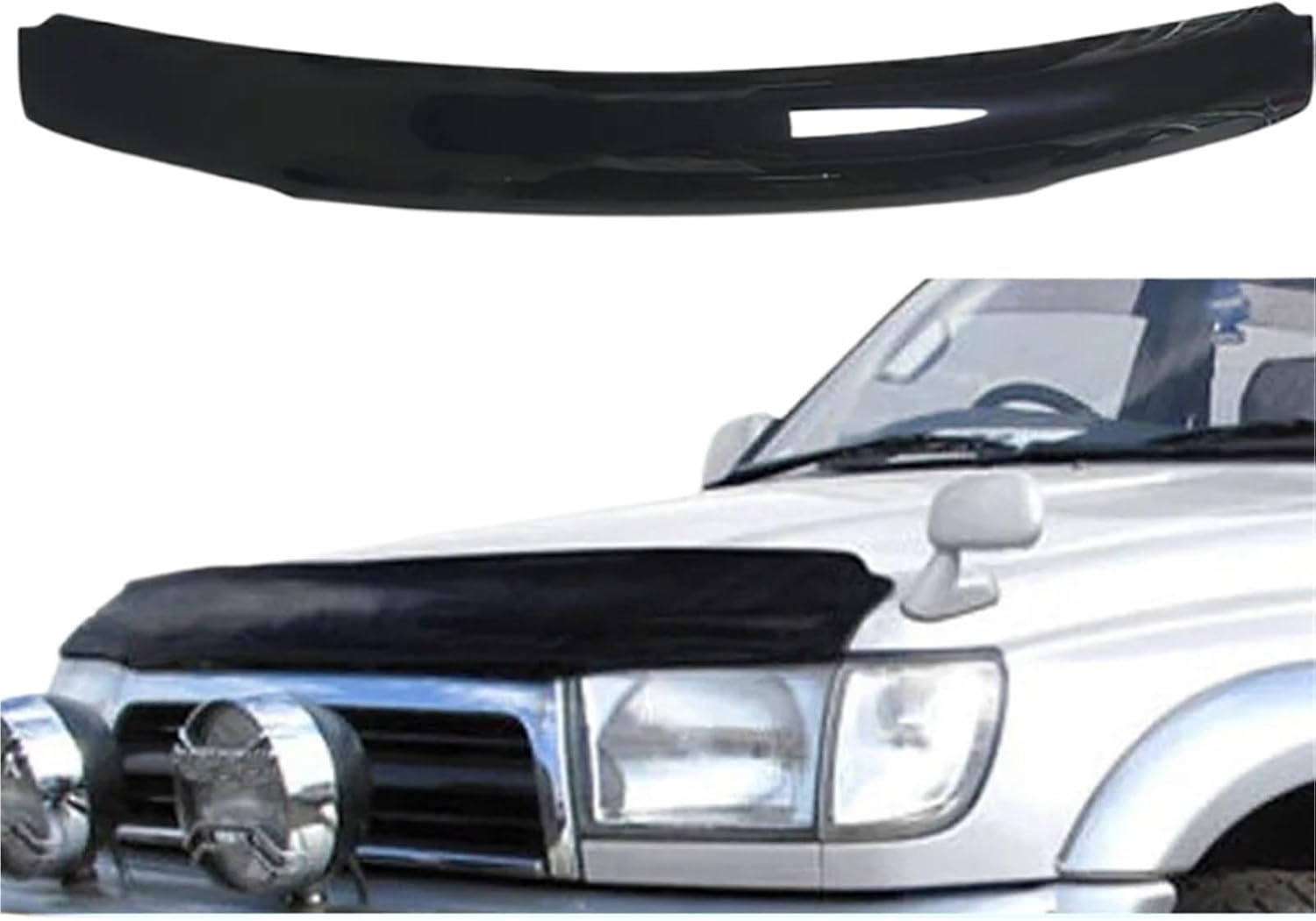Bonnet Protectors Compatible with Toyota 4Runner 4 Runner Surf Hilux 1996 1997 1998 1999 2000 2001 2002 Bug Shield Hood Deflector(Only Bonnet Guard)