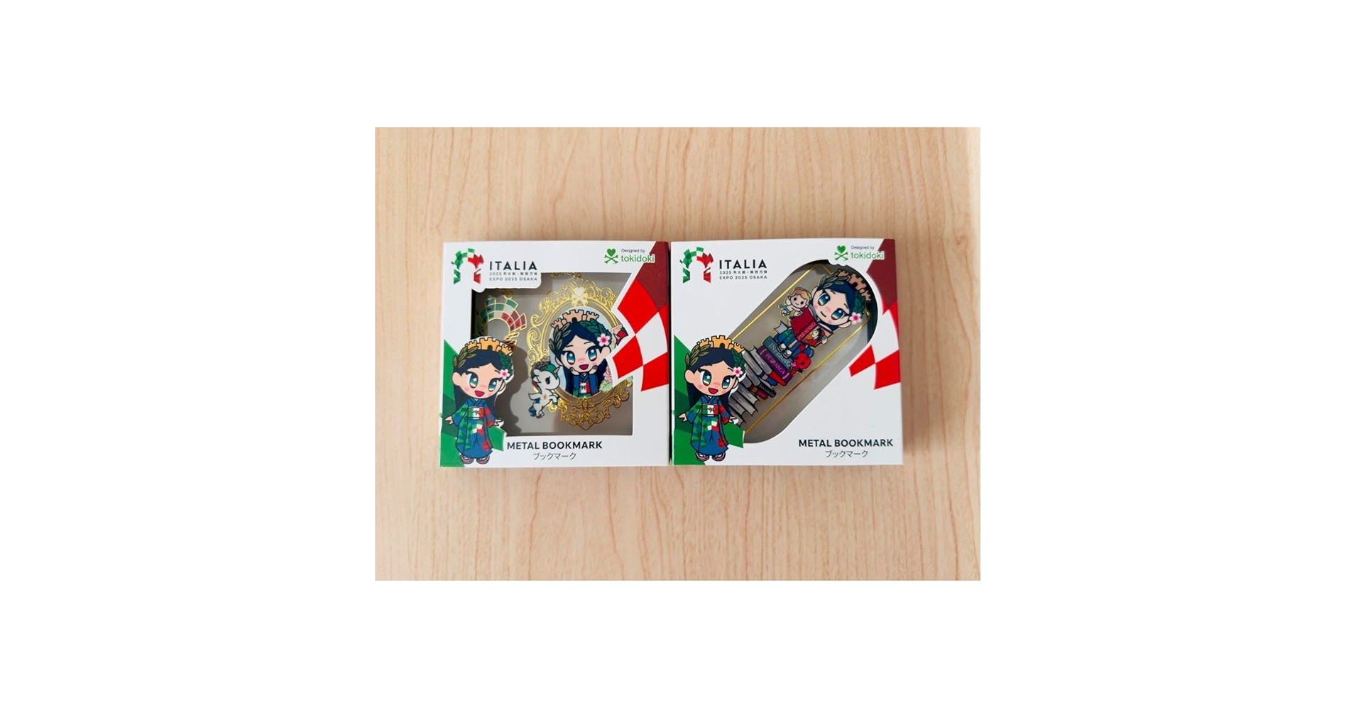 大阪万博 イタリア パビリオン イタリアちゃん ブックマーク Amazon.co