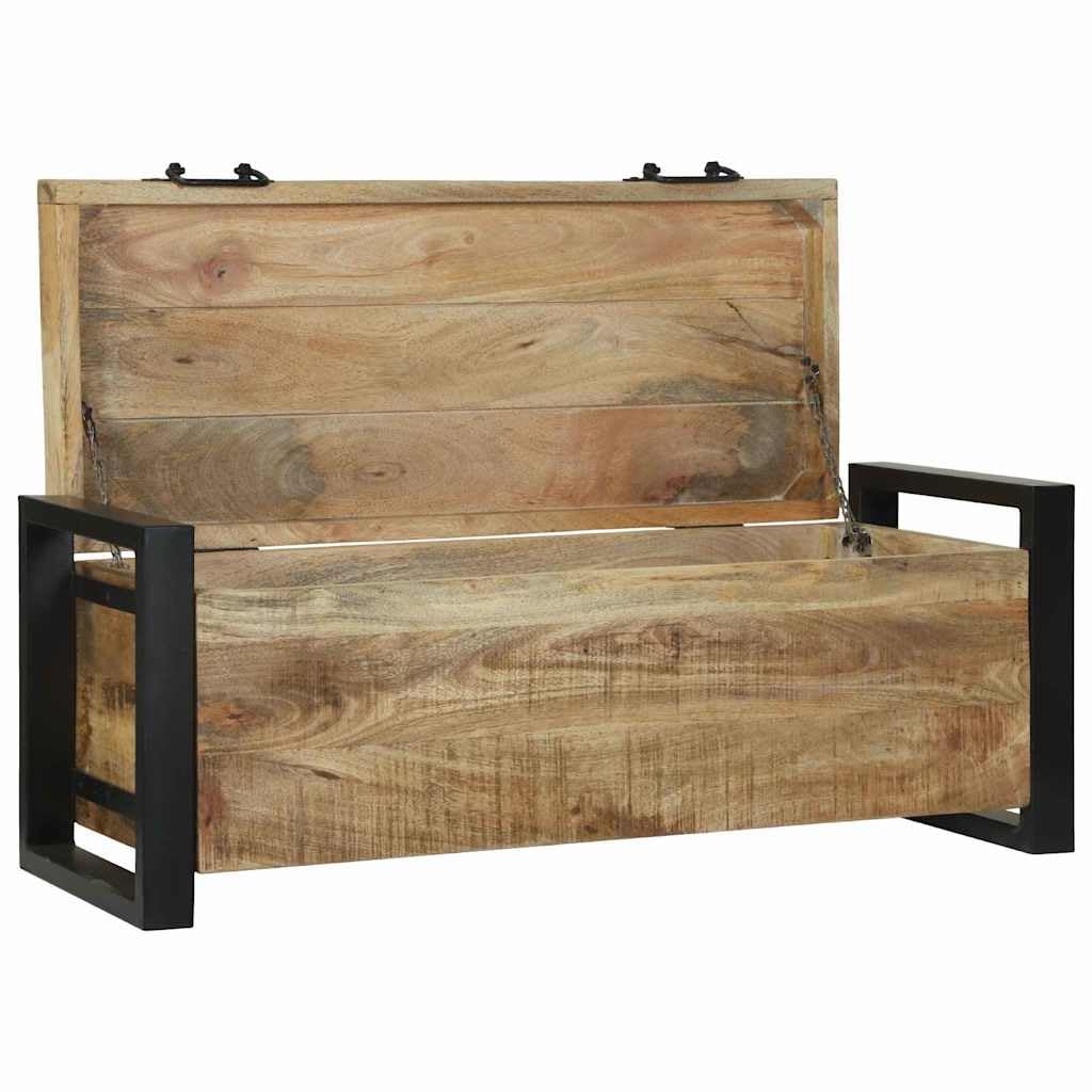 vidaXL Cassapanche di stoccaggio con archiviazione 80 x 30 x 30 cm, Trasforma la Tua Camera con Stile Industriale, scatole pratiche e soluzioni d'organizzazione Chic