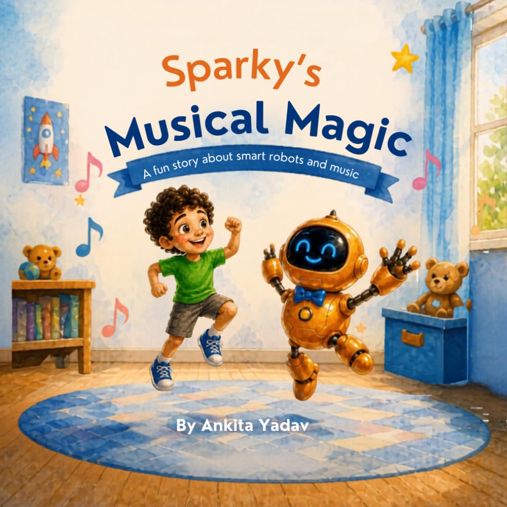 Sparky’s Musical Magic: A fun story about smart robots and music