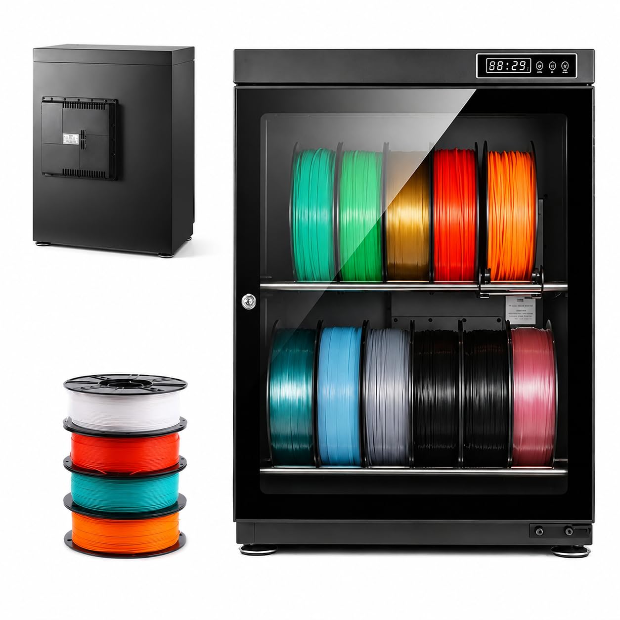Filament Dry Box 70L/115L z Inteligentną Kontrolą Wilgotności 70L