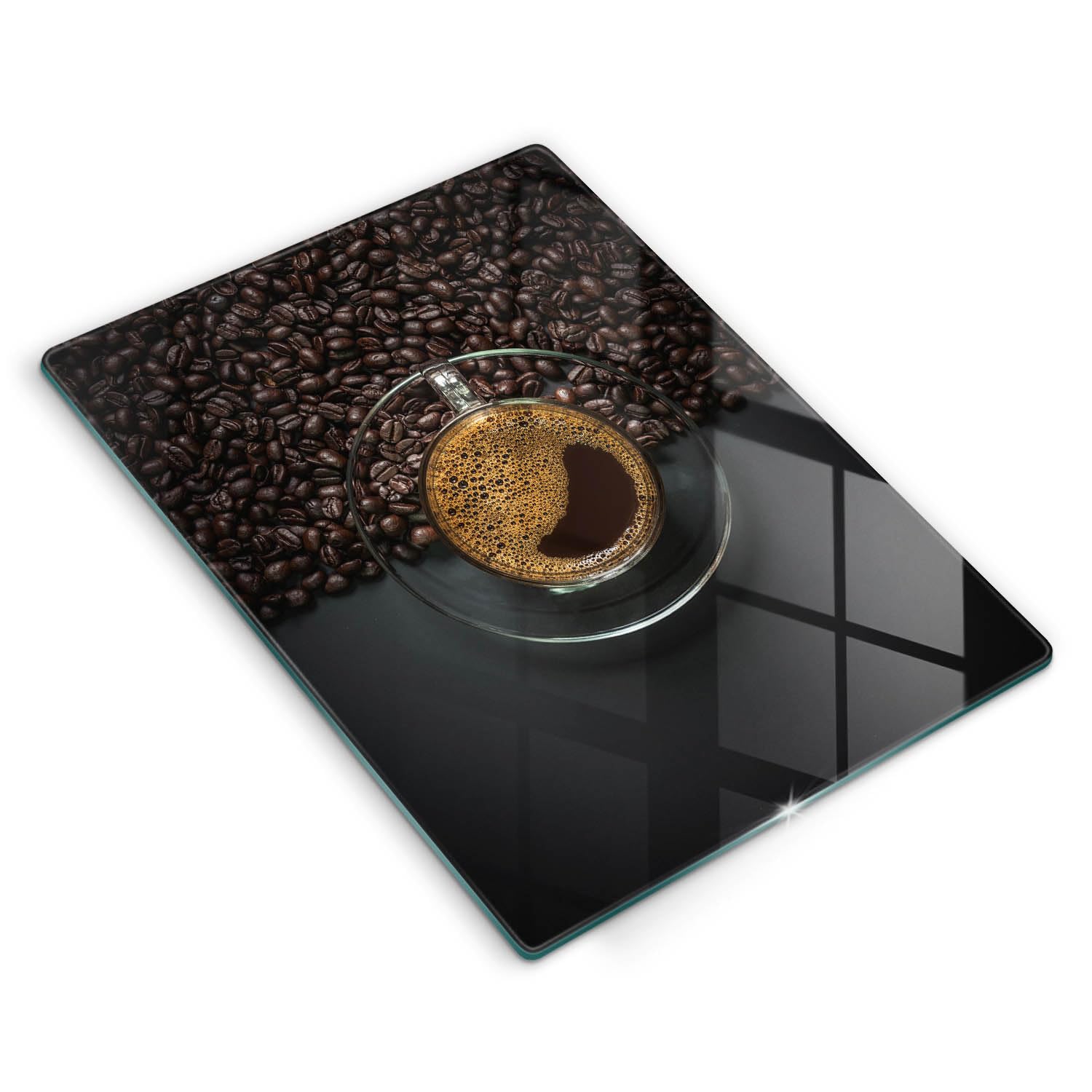 Protection plaque induction 40x52cm Wallfluent pour accessoire de cuisine design café