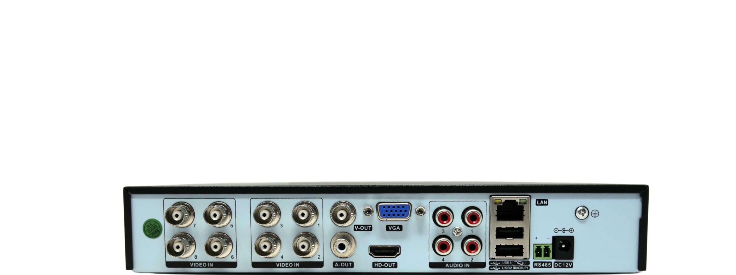 DVR 8 CANALI IBRIDO 5 MPX 5 IN 1 P2P CON INVIO MAIL COMPATIBILE CON TUTTE LE TELECAMERE