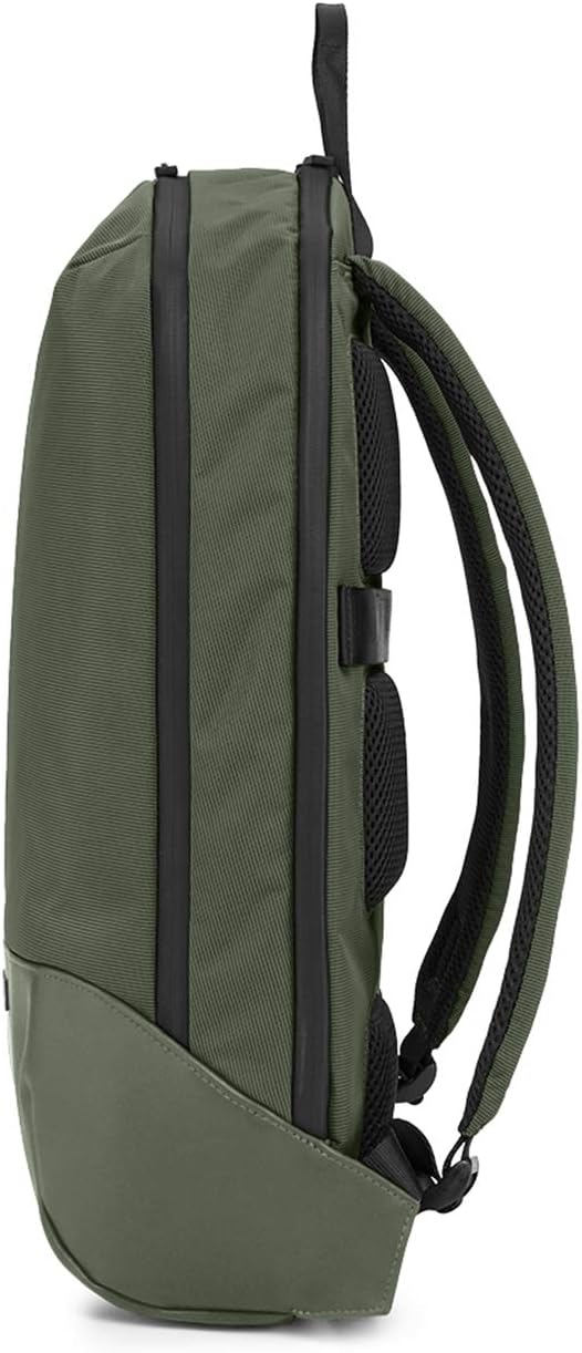 Moleskine 15-Inch Laptop Storage Business Backpack, Unisex, Moss Green