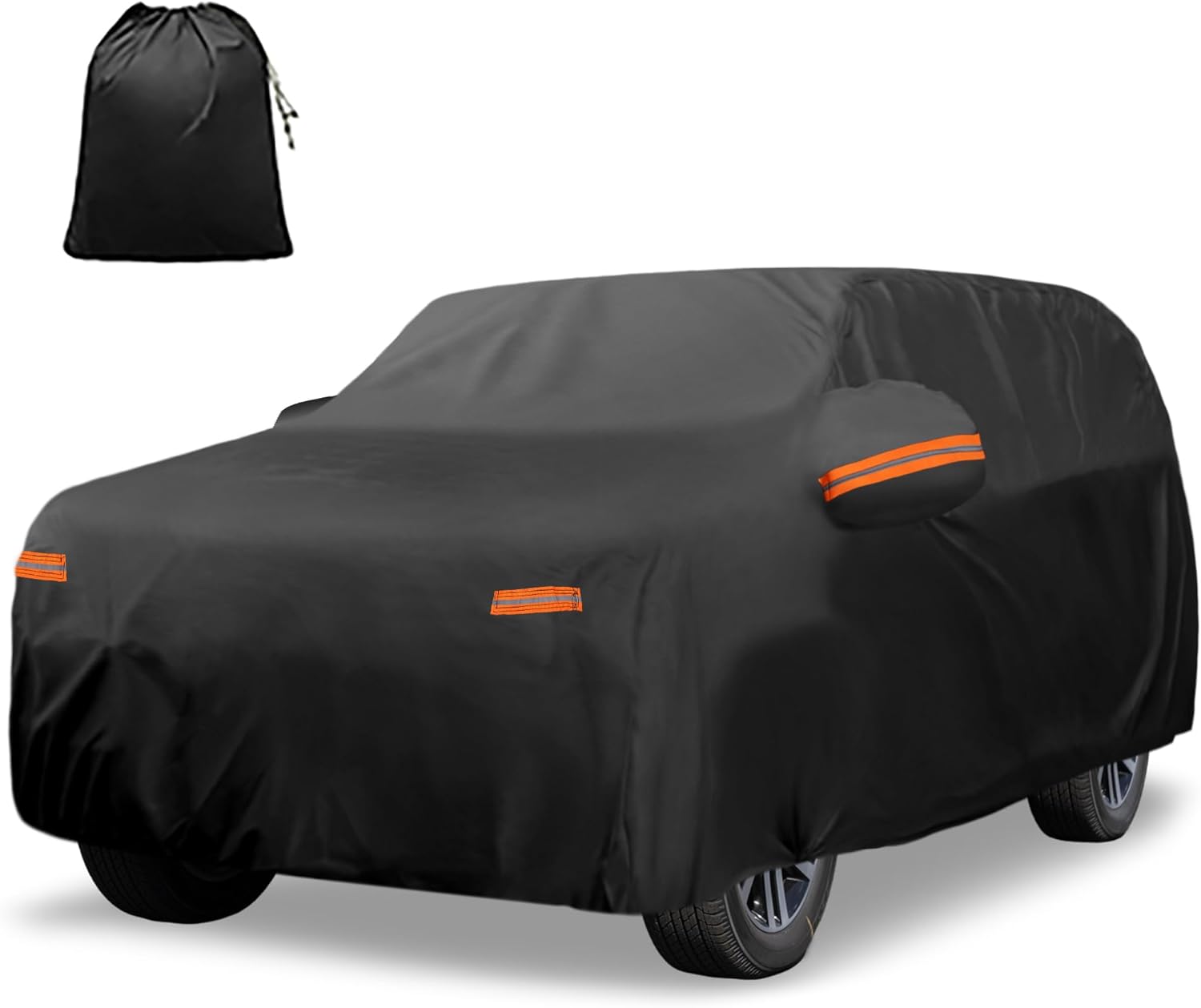 Anti-Hail Car Cover For Toyot𝐚 4Runner Limited 2013-(484.4×192.5×181.6cm),Outdoor Car Cover For Car Covers Waterproof Windproof Bands For Sun Snow