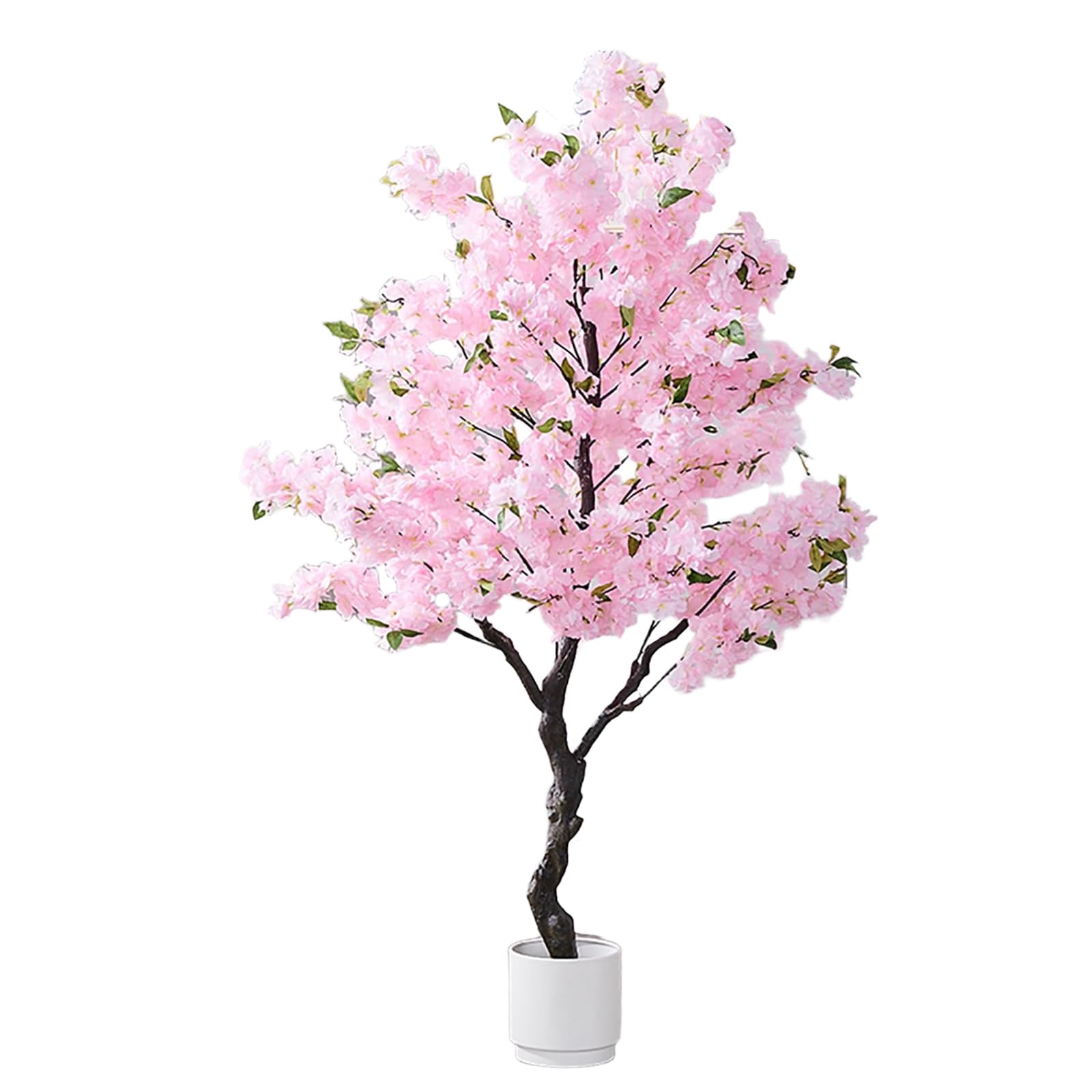 Cerisier artificiel en fleurs pour décoration d'intérieur de salon