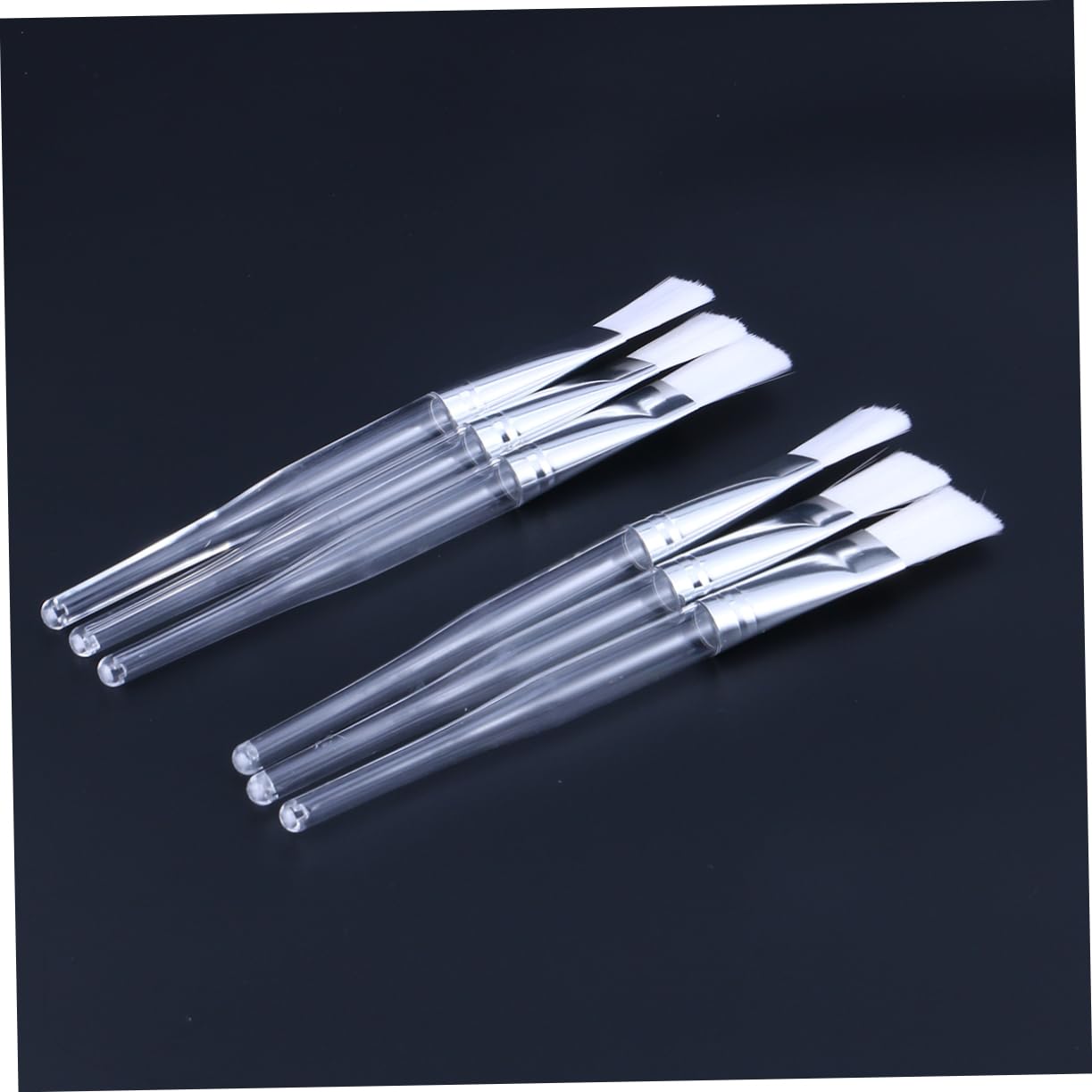 FRCOLOR 192stücke Teiliges Transparentes Kristall-rod Gesichtsmaske Pinsel Hochwertige Anwendung Für Masken Peelings Und Seren Für Professionelle Anwendungen Und -projekte