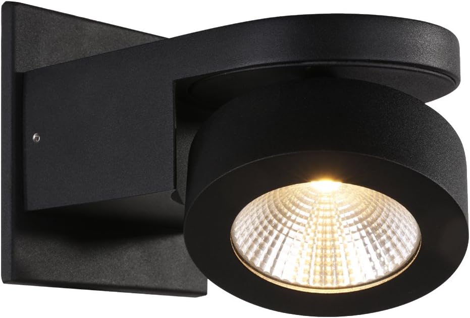 RUNNLY Modern Adjustable Wall Sconce LED Spotlight Wall Spotlights Rotation 10W 3000K for Corridor, Gallery, Staircase and Living Room