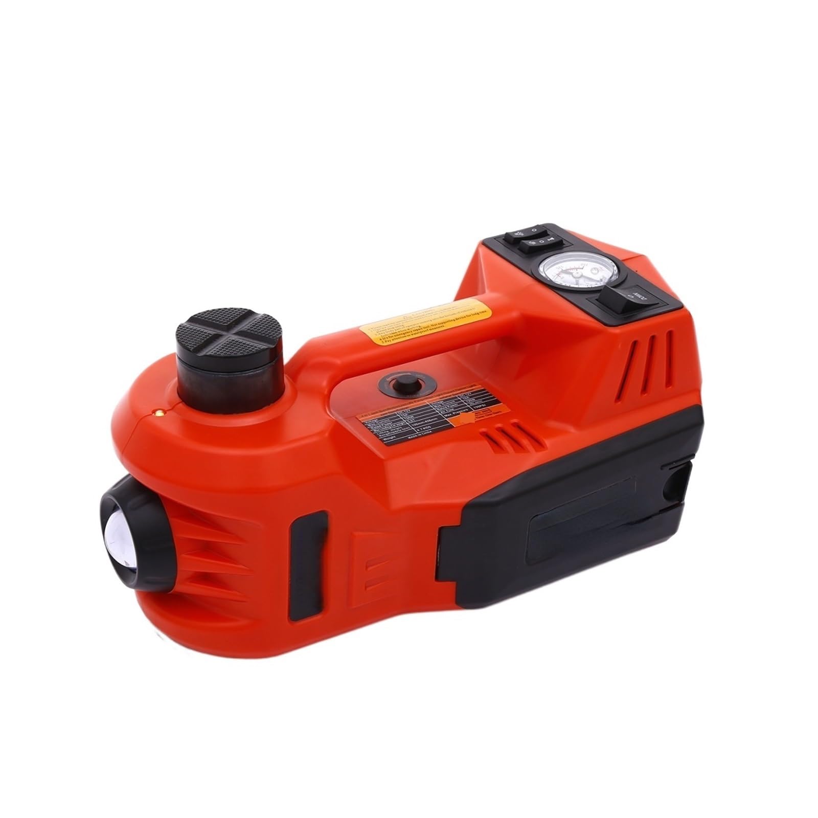 Kit Cric Elettrico Chiave Elettrica Sollevatore Auto Idraulico 12V Sollevamento Rapido Senza Sforzo(Max Height 150mm)