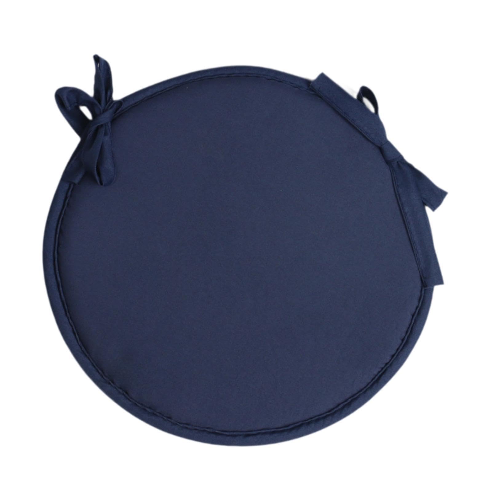 HEAVENGLOW Round Chair Cushion Soft Simple Comfortable Meditation Cushion Stool Cushion Navy 30cm-image-36