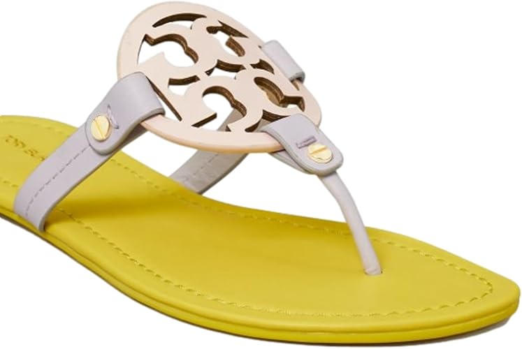 TORY BURCH ナッパレザーサンダルフラット　ゼスティライム Amazon | Tory Burch Millerナッパレザーサンダルフラット