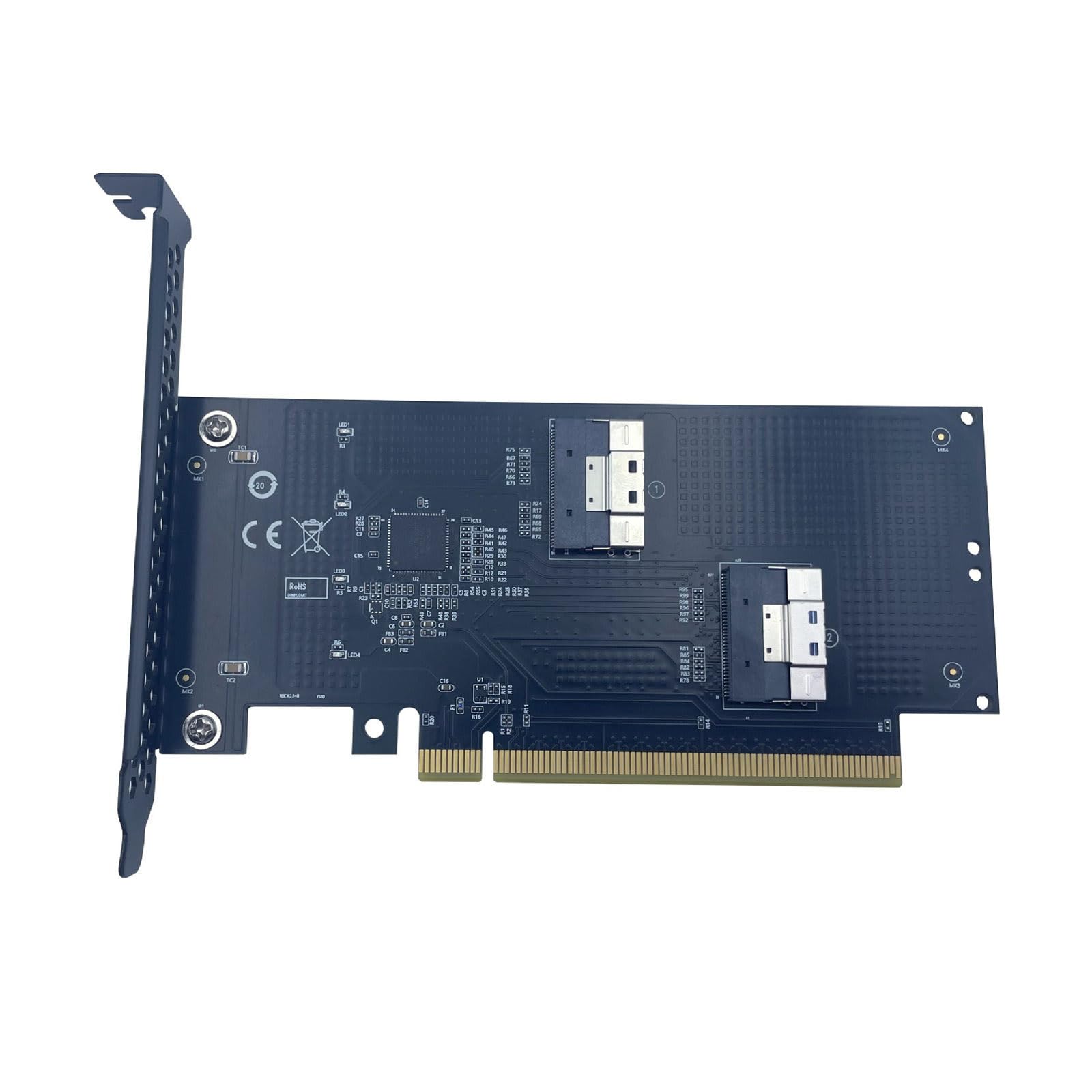 Scheda Split avanzata per sistemi PCIe4.0/5.0 Che Offre Prestazioni migliorate nelle Applicazioni per Data Center Adattatori GPU