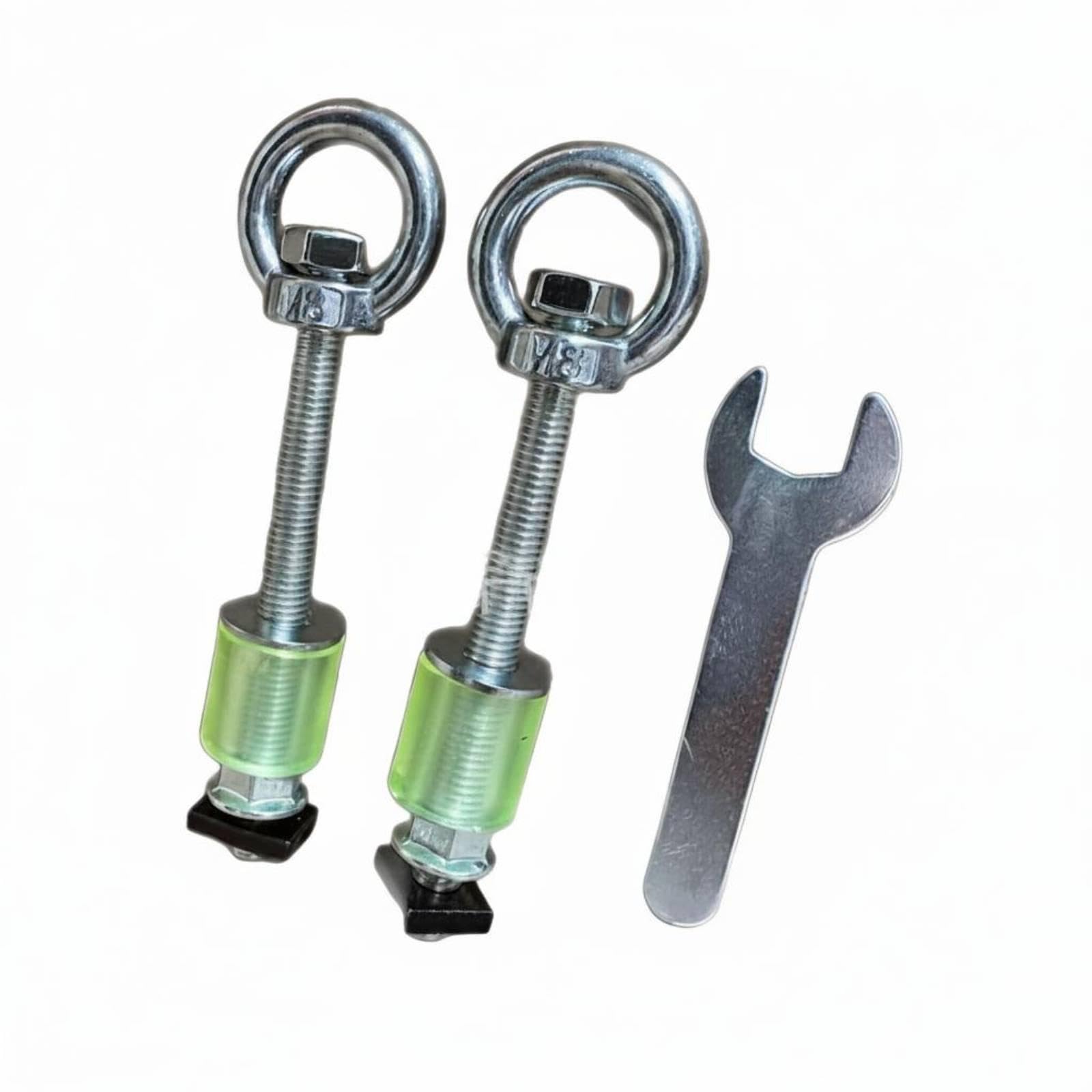 Roof Rack Fastening Loop Versatile Adjustable Groove Eye Bolt Heavy Duty T-Compatible Track Mounting Bolt for Unpaved Enthusiasts, Adventure Travel Silver Bolt Long-image-8