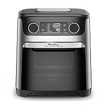 Moulinex Easy Fry Multifunction, Friggitrice ad Aria Versatile 15L, 1.5kg per 6 Persone, 1800W, Tecnologia Extra-Crisp, 10 Programmi di Cottura, Esperienza Personalizzata con My Moulinex, AL556D