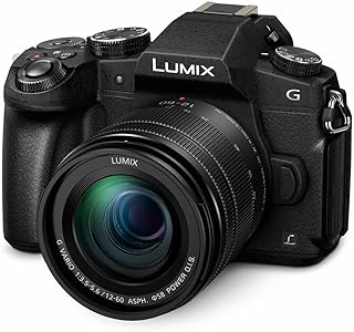 PANASONIC LUMIX G85 4K Mirrorless Camera, with 12-60mm Power O.I.S. Lens, Dual I.S. 2.0, 16 Megapixels, 3 Inch Touch LCD