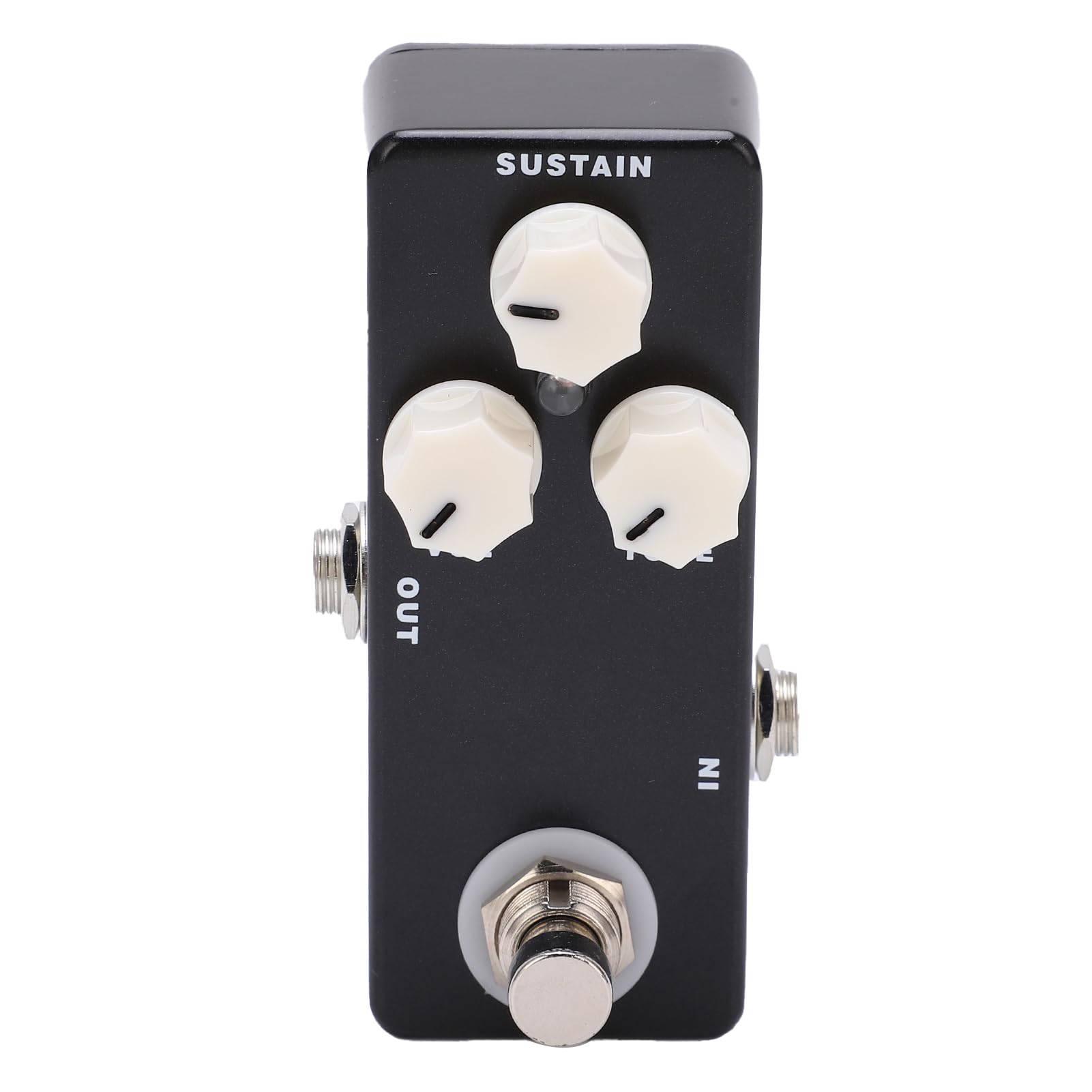 Bnineteenteam Pedale Effetti per Chitarra, Guscio in Metallo, Feedback Istantaneo, Pedale Effetto Mini Fuzz True Bypass per Chitarristi Elettrici