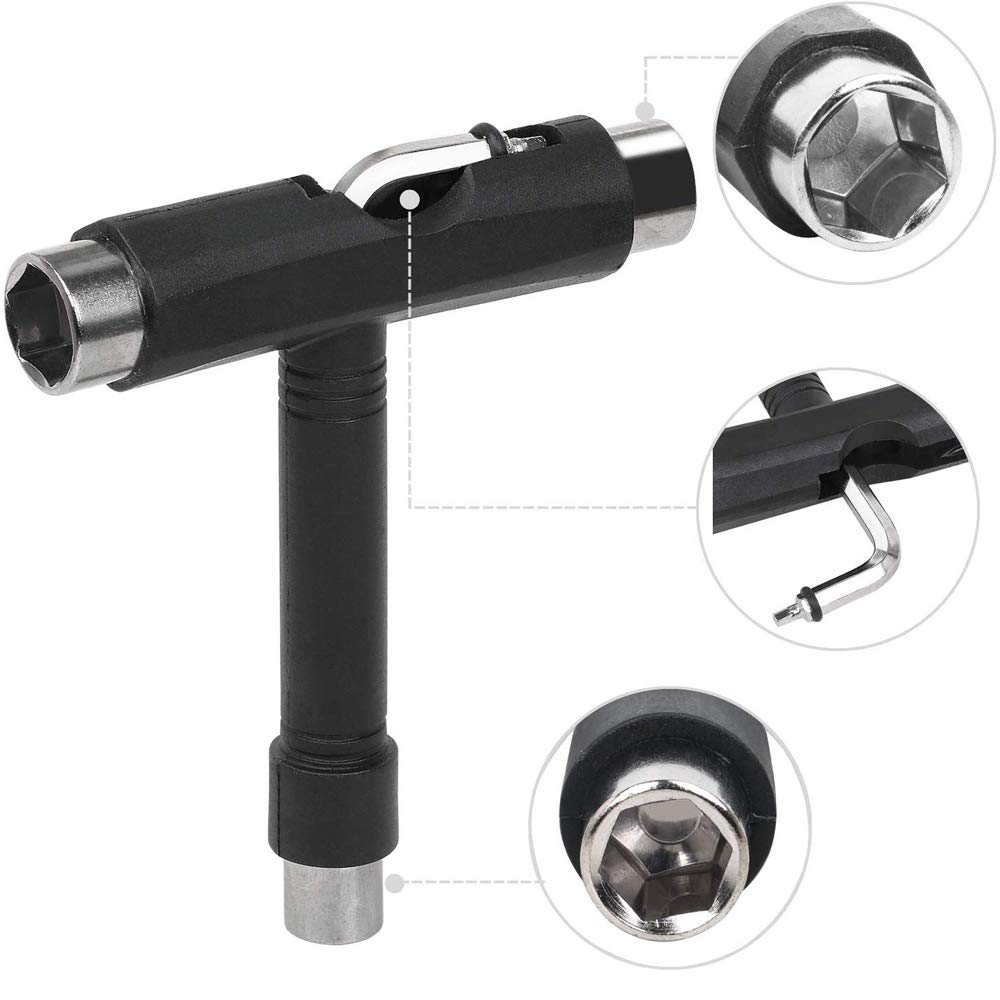 Kit Riparazione Skateboard Integrity.1 - 2 Pezzi, Chiave A T E Y, Per Skate, Longboard E Scooter - Foto 11