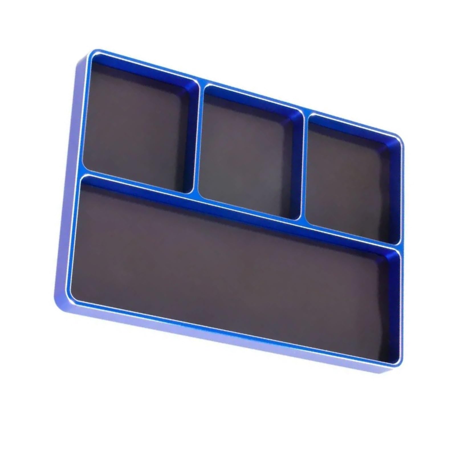 Plateau à vis RC bleu pour ne plus perdre vos écrous de TRX4 - 3