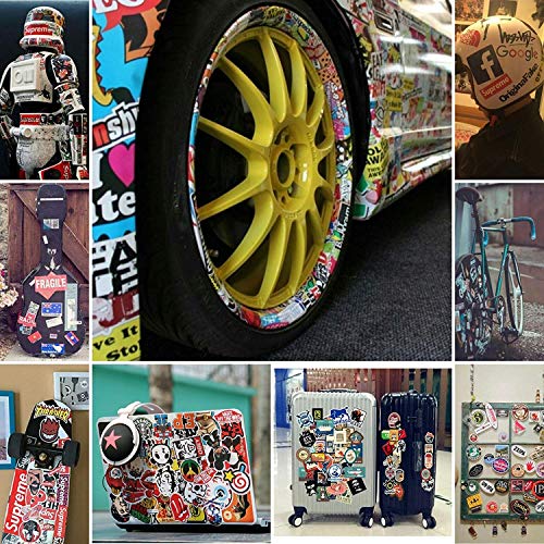 image for SIX FOXES Street Fashion Sticker Decals, Laptop Vinyl Cool Stickers fo