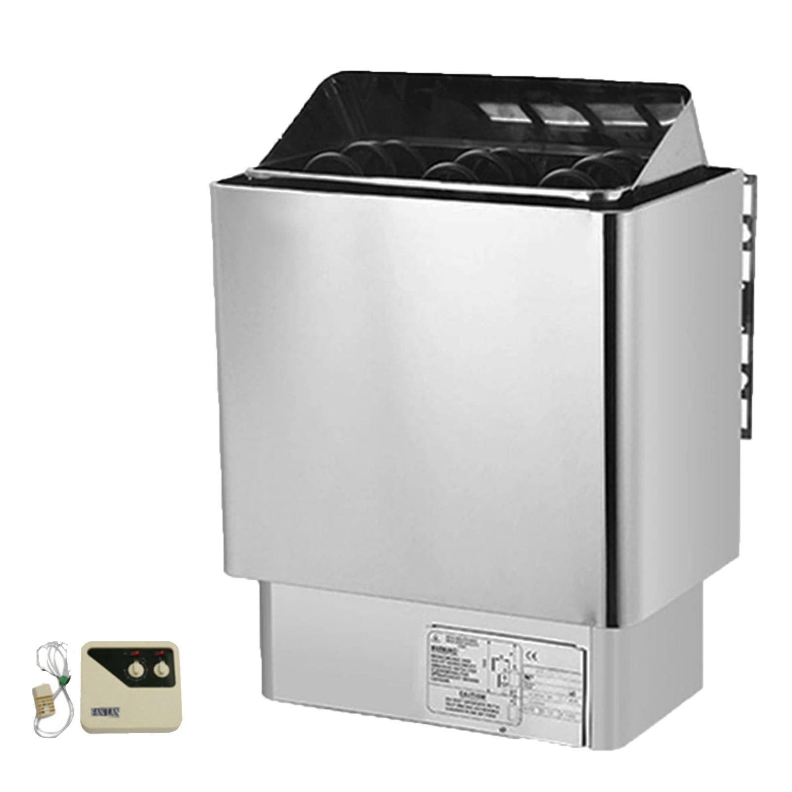 Elektryczna Piecyk Do Sauny, Piecyk Z Wbudowanym Regulatorem, 3-Godzinnym Timerem I Regulacją Temperatury, Piecyk Do Sauny Suchej Do Hotelowego Spa 4.5KW-Out380
