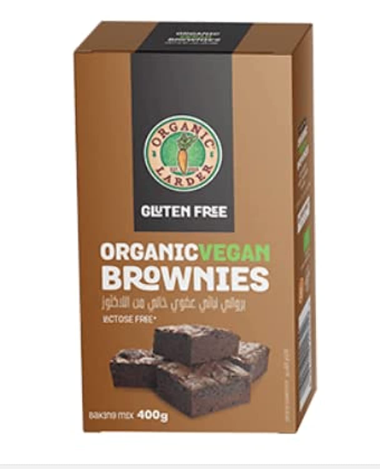 Brownies Baking Mix, Gluten-free, Vegan (400g)