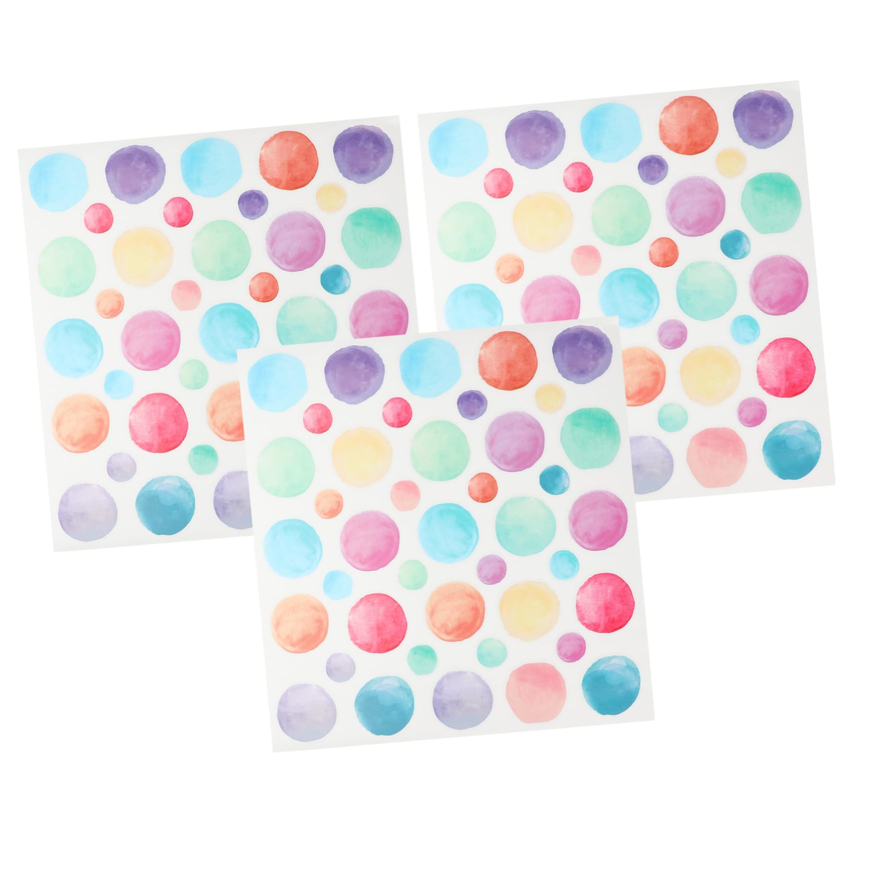 GALPADA 5 Series Pegatinas De Coloridas Autoadhesivas Decoración Aula Pizarra Y Infantiles 3 Hojas*5