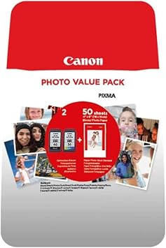 Canon PG-46/CL-56 Orijinal PHOTO VALUE PACK 9059B003, 300 Sayfa Bask , K rm z