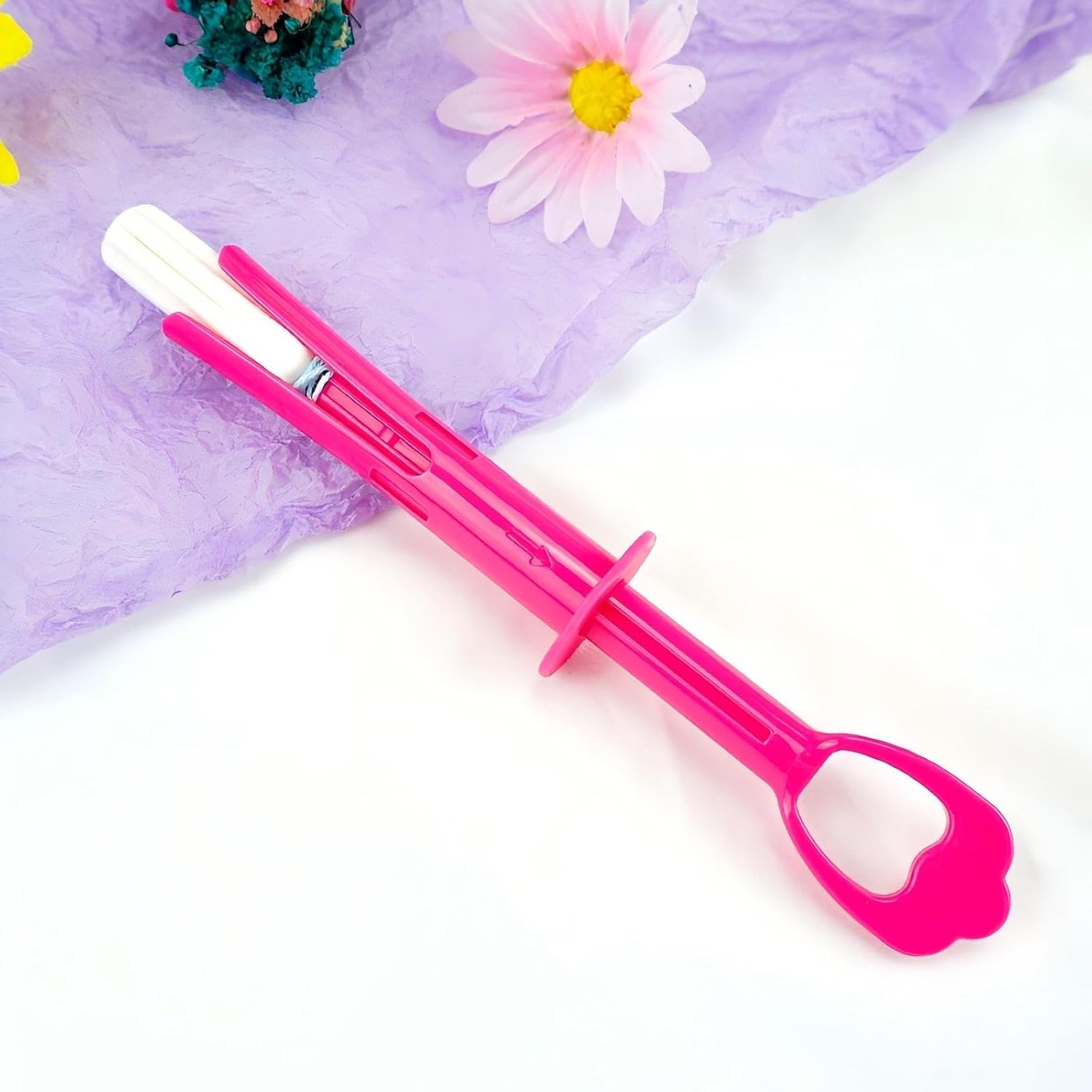 1 Menstrual Cup & Applicator Set - Softest Reusable Menstrual Cup - Inserts and Removes Like a Tampon - Made Easy - Every Woman Can Now Use Menstrual Discs