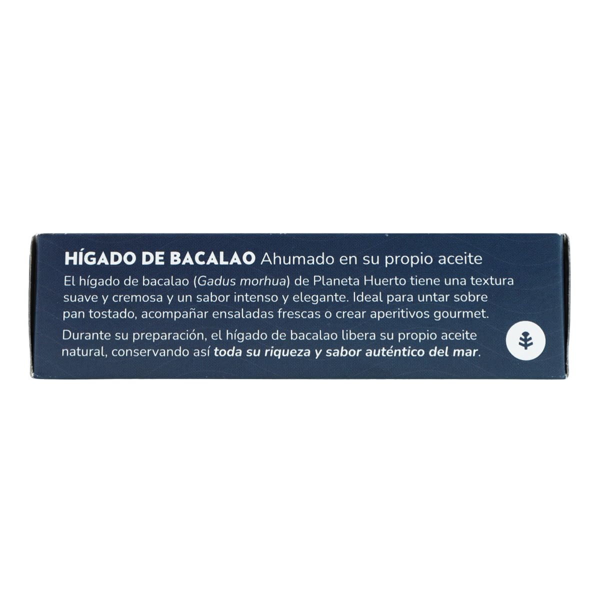 Confezione da 12 fegato di merluzzo nel proprio olio Planeta Huerto Bonsái 120 g