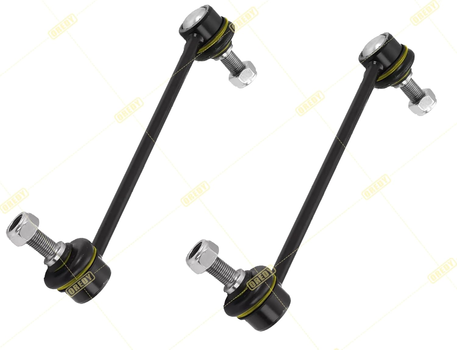 OREDY Front Struts Coil Springs & Sway Bar Links for 2004 2005 2006 Toyota Camry/Solara Lexus ES330 Comlete Suspension Assembly - 172206 172205 K90344