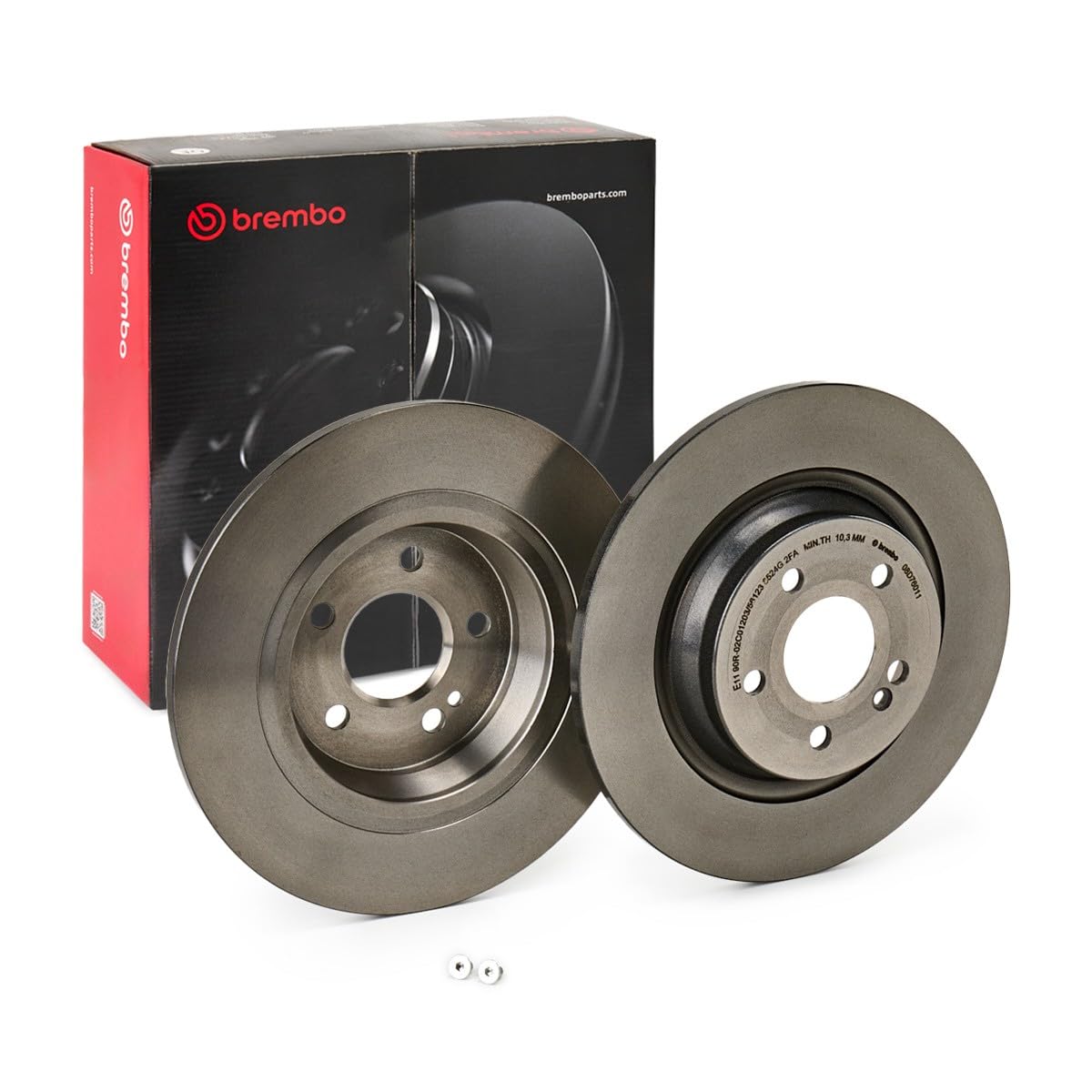 BREMBO 08.D760.11, 2 szt Tarcze Hamulcowe tył 320mm
