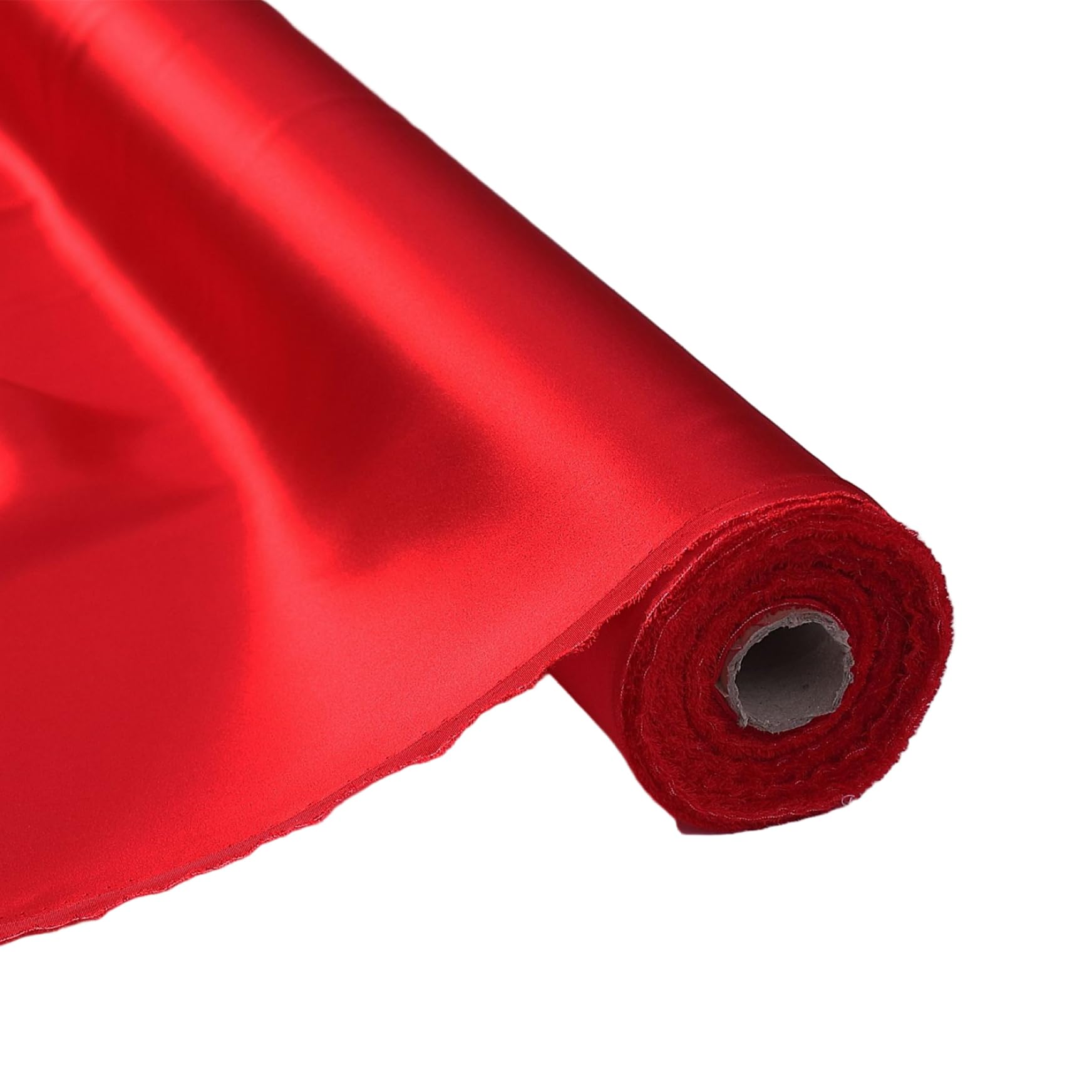 Tela de Seda Morera por Yarda, 19 Momme, 44 Pulgadas de Ancho, Tela de Seda para Pijamas, Camisas o Manualidades DIY, de roja, de Organza de Negra