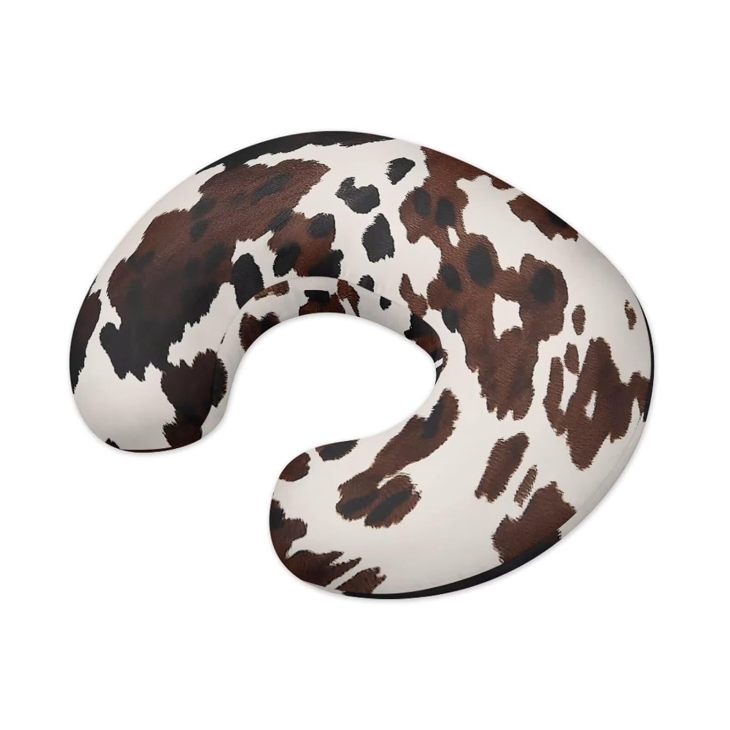 Brown Cow Print Breastfeeding Pillow Slipcover for Baby Nursing Pillow Cover Cuddle Pillow Slipcover Detachable Nursing Pillow Protective Baby Feeding Baby Essentials