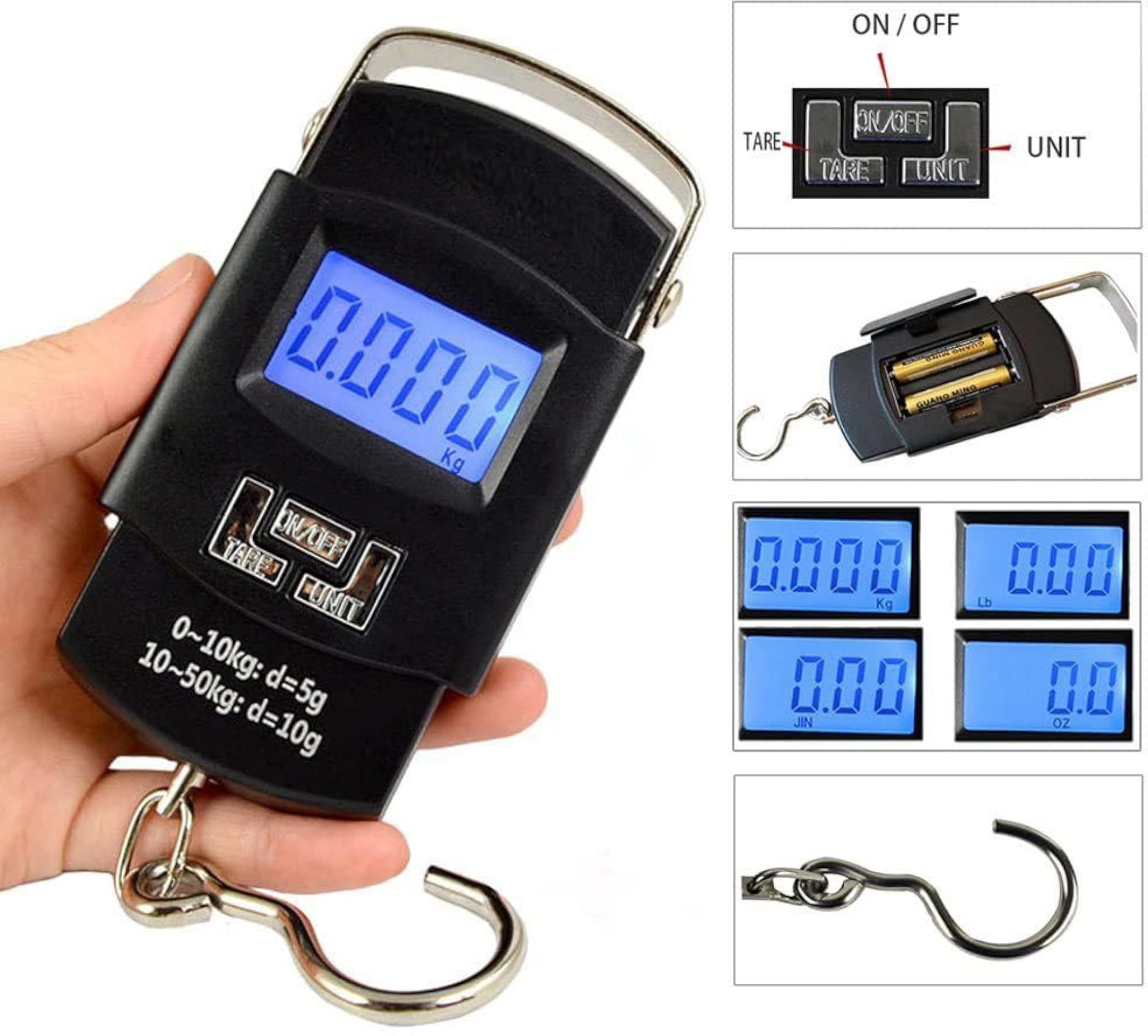 Digital Luggage Weighing Scale, Portable Bag Scale