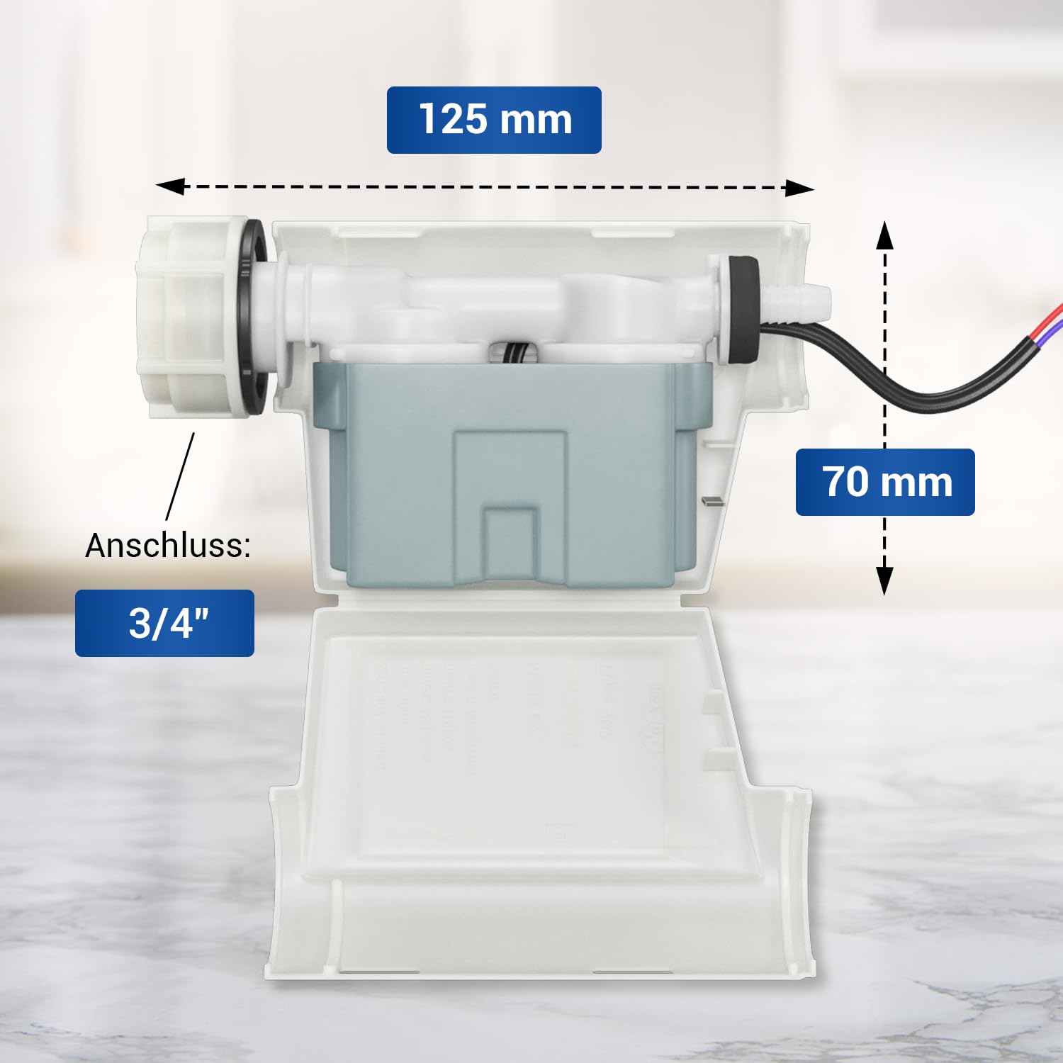 Bosch Siemens AEG Aquastop Ventil Reparatur-Satz für Spülmaschine