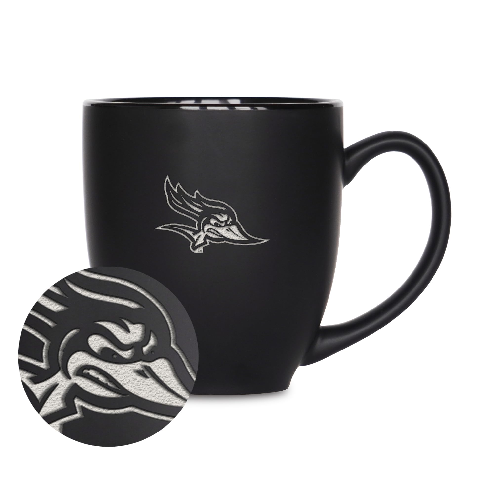 Mug en céramique noire mate Chapman Panthers pour préserver le chaud