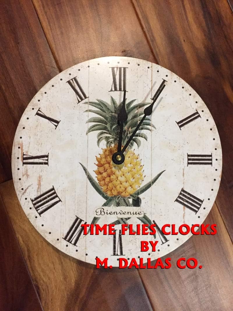 Pineapple Clock (12.5")