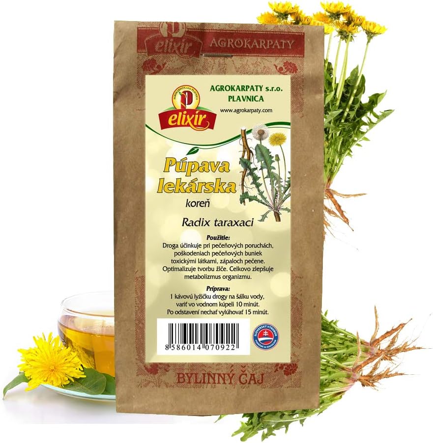 Dandelion Root Tea - Improves Digestion, Antioxidant, Antibacterial, Liver and Heart Health, Manages Diabetes (Loose Tea 30g)