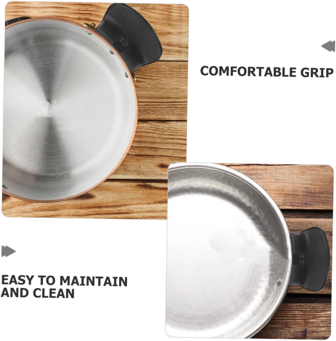 4pcs Pot Handle Replacement Parts for Pans and Pressure Cookers Easy to Install Handles for Steamer and Sauce Pots