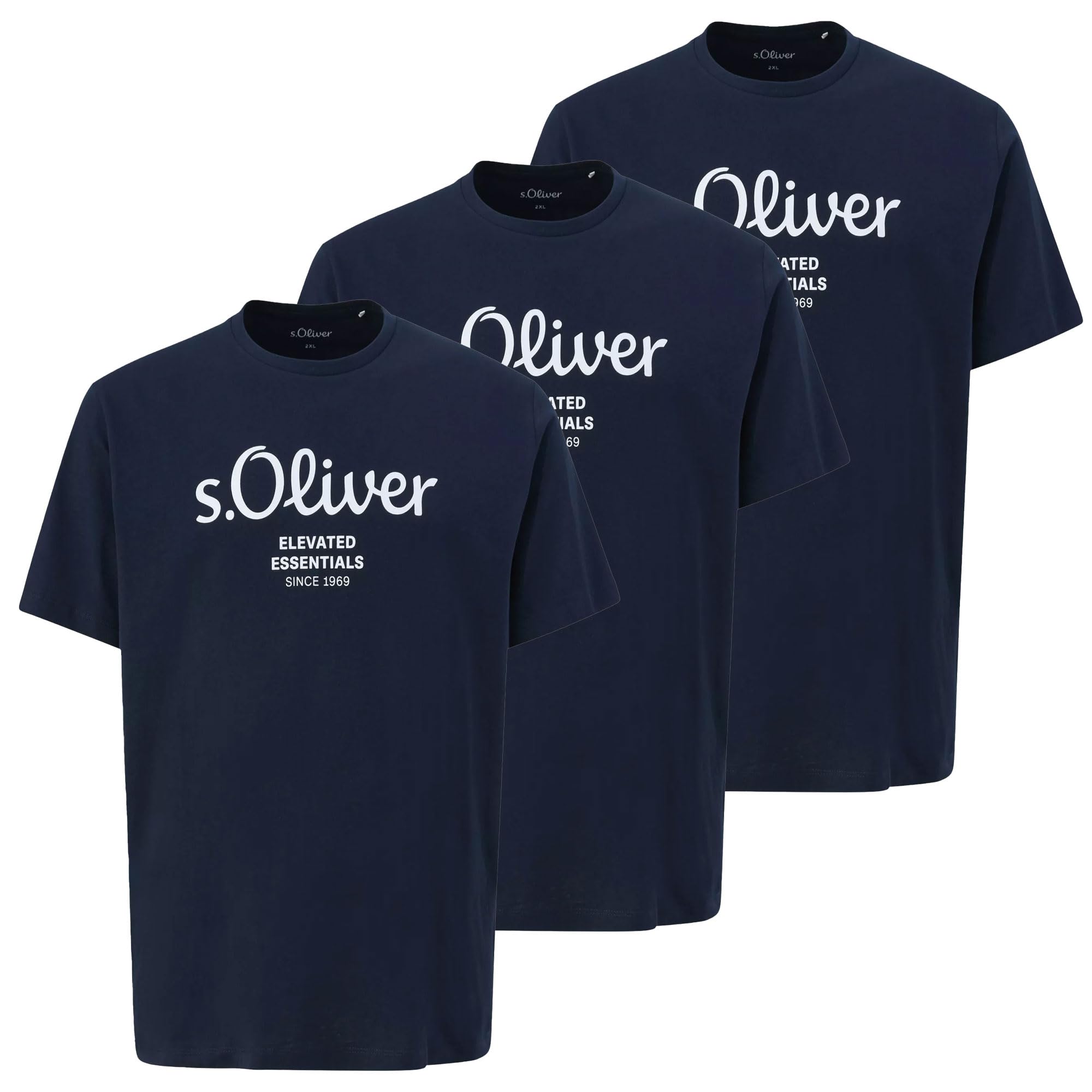 s.Oliver Herren T-Shirt mit Logodruck (DE/NL/SE/PL