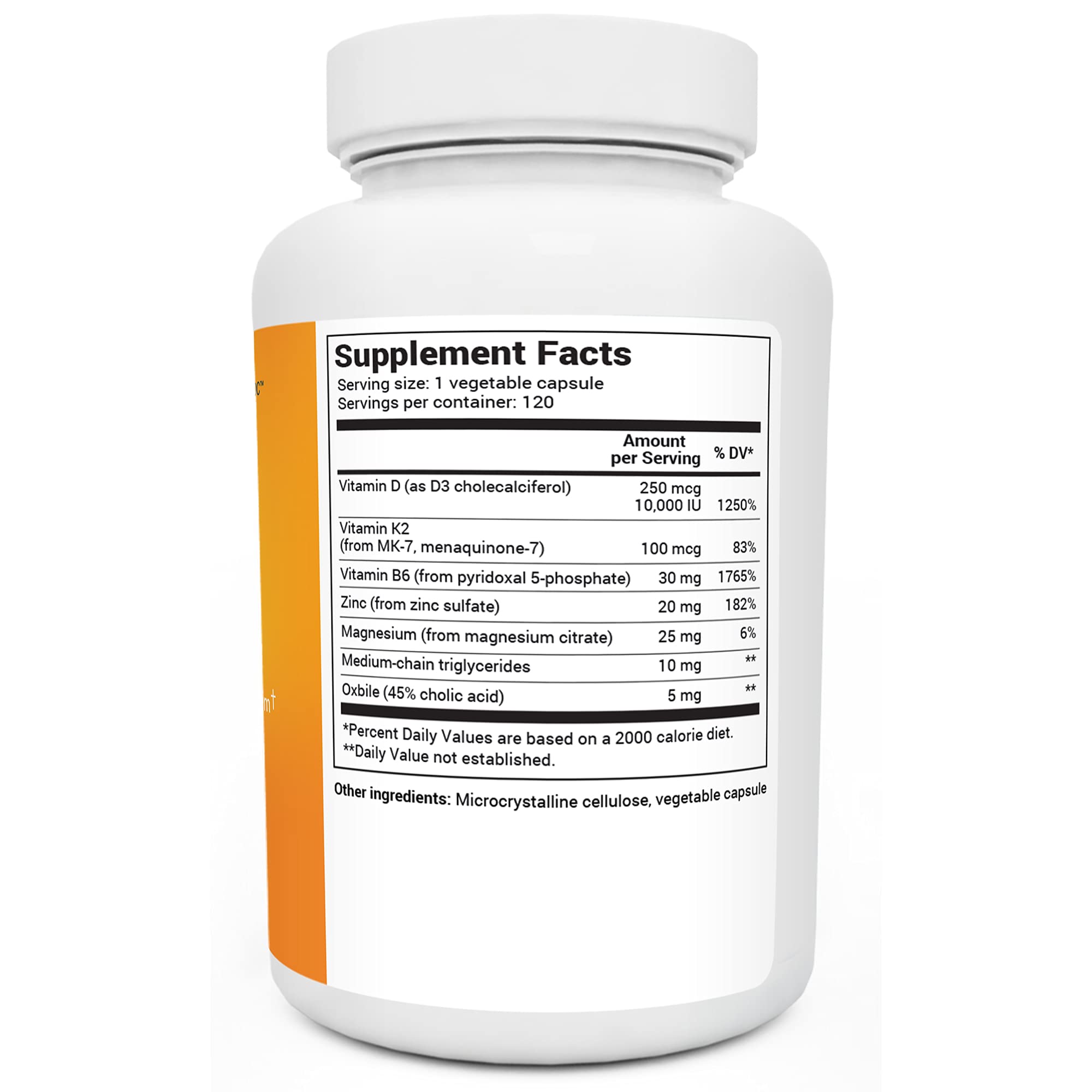 Buy Dr. Berg's Vitamin D3 K2 w/ MCT Oil Includes 10,000 IU of Vitamin