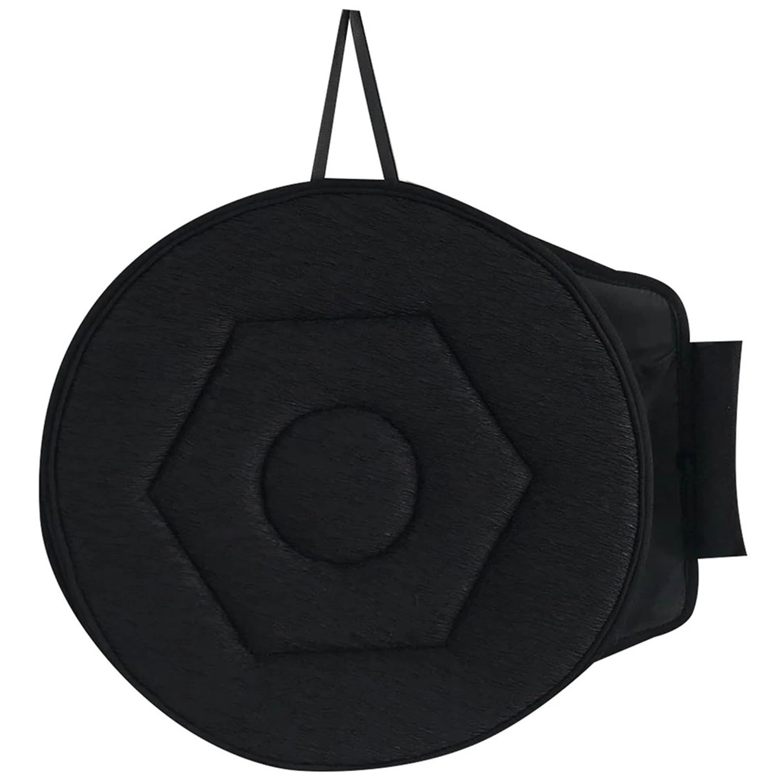 Cojín de Asiento Giratorio, cojín Giratorio de 360 ​​Grados for Asiento de Coche, cojín Giratorio Universal para Coches, Asientos(Black)